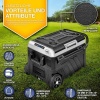 Afbeelding van Tillvex® Compressor Koelbox Elektrisch Zwart, 40 Liter - met Accu