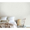 Afbeelding van Erismann Vliesbehang Elle Abstract Wit Zilver Metallic 10334-01