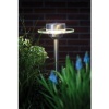 Afbeelding van Solar LED tuinspots Ufo IP44 3000K RVS, Helder