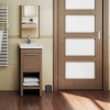 Afbeelding van Relaxdays deurstopper met 3 rubberen ringen, zware buffer, zwart, ∅ 7 cm, handig tegen tocht