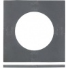 Afbeelding van Dartbord omhulsel R6 - 4-delig - 45 cm - muurbescherming - Ø 71x71x3 cm - grijs