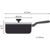 Afbeelding van Tefal Ultimate Hapjespan Ø24 cm met Deksel - Inductie - Anti-aanbak - Voor Metalen Spatels