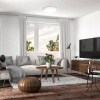 Afbeelding van B.K.Licht Plafondlamp - Wit - Metalen frame - Ø38cm - LED - 4.000K - 3.000Lm - 24W