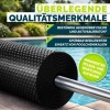 Afbeelding van Tillvex Premium Zonnezeil voor Zwembad, 400 µm, 300 x 200 cm, op maat snijden, verwarmend