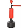 Afbeelding van HOMCOM Vrijstaande bokszak met accessoires - Zwart/Rood A91-100