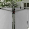 Afbeelding van Outsunny Zijwanden voor partytent - Oxford, kunststof - 295B x 195H cm - Lichtgrijs