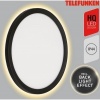 Afbeelding van TELEFUNKEN - NIZZA - LED buitenlamp, 4000K, IP44, 15W, zwart, kunststof, Ø28 cm