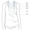Afbeelding van Glow ketting - zilver - gourmet 1,7 mm - 50 cm