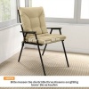 Afbeelding van Outsunny Buiten zitkussen - Polyester, PP-katoen - 120L x 50B x 8H cm - Beige