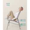 Afbeelding van SONGMICS Balkonset - Tafel en 2 Stoelen - Weerbestendig PE-Polyrattan