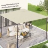 Afbeelding van Outsunny Vervangend Polyester Dak - 298L x 295B cm - Crèmewit