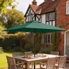 Afbeelding van Outsunny Terrasparasol - Polyester, Metaal - 300L x 200B x 235H cm - Groen