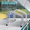 Afbeelding van KESSER® Fietsstandaard voor 6 fietsen incl. parkeerplaatje, meervoudige standaard met 37 cm wielafst
