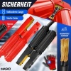 Afbeelding van Masko® Startkabel, overbruggingskabel voor benzine- en dieselmotoren, 6/12/24 volt Startkabel voor a