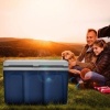 Afbeelding van Tillvex Elektrische Koelbox 40L met Wieltjes, 230V/12V, voor Auto en Camping, Koelt en Verwarmt