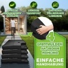 Afbeelding van Tillvex® parasolstandaard 90L / 120kg – 4-delig voor lantaarnpaal, vulbaar met water of zand