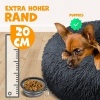 Afbeelding van LOVPET® Hondenbed / Hondenmand / Hondenkussen Kattenbed Bagel, Afwasbaar, Incl. Kom + 3x Kauwbotjes,