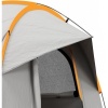 Afbeelding van Outsunny Heckzelt van polyester en fiberglass - 239L x 210B x 210H cm - Lichtgrijs