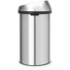 Afbeelding van Brabantia Touch Bin Prullenbak - 60 liter - Mat RVS