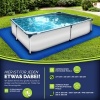 Afbeelding van tillvex® Premium Bodemmat voor Zwembaden 250 x 180 cm UV-bestendig en scheurbestendig