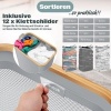 Afbeelding van KESSER® Wasmand met Deksel - Opvouwbare Wasbox - Wassorteerder met Uitneembare 3x Waszakken inclusie