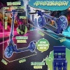 Afbeelding van RE:SPORT® Cityroller voor kinderen en volwassenen met LED, bel en draagband - opvouwbare scooter