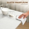 Afbeelding van Homcom Inklapbare Eettafel - Spaanplaat, Staal - 120L x 80B x 73H cm - Wit