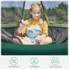 Afbeelding van SONGMICS Vervangend trampoline-veiligheidspad, 4,3 m, donkergroen, UV-bestendig, scheurbestendig