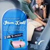 Afbeelding van KIDUKU® Autostoel 9-36 kg (1-12 jaar) – ECE R129/03 Groep 1/2/3 Kinderzitje (Grijs/Roze)