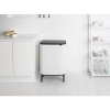 Afbeelding van Brabantia Bo Touch Bin Hi Prullenbak - 60 liter - 1 vak - Wit