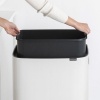 Afbeelding van Brabantia Bo Touch Bin Hi Prullenbak - 60 liter - 1 vak - Wit