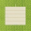 Afbeelding van Outsunny vervangend waterdicht dak voor 3x3 m pergola, crème wit, 250 x 255 cm