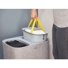Afbeelding van Joseph Joseph Tota Wasmand - 2 Compartimenten - 90 Liter - Grijs