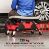 Afbeelding van HOMCOM Mechanische Rolstoel Kunststof 64,5L x 33B x 35H cm Grijs