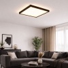 Afbeelding van Briloner Leuchten - LED-plafondlamp met achtergrondverlichting, 22W, 3000 lumen, wit-zwart