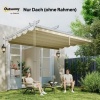 Afbeelding van Outsunny Vervangend Polyester Dak Beige