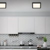Afbeelding van Briloner Leuchten - LED Plafondlamp, 21W, 2000 lumen, 4000K, zwart-wit