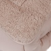 Afbeelding van Zelesta® Teddybed Taupe 140x200 - Teddy Dekbedovertrek - Fluffy Dekbedovertrek