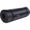 Afbeelding van Zwarte Yogamat - 190 x 100 x 1,5 cm - Antislip - Inclusief Draagzak - Fitness & Pilates