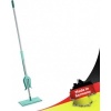 Afbeelding van Leifheit Picobello vloerwisser M Micro Duo met steel - 33 cm - turquoise - grijs