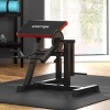 Afbeelding van SPORTNOW Beinstrecker van staal, kunstleer - 105L x 95B x 80H cm - Zwart