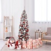 Afbeelding van Coast Kunstkerstboom 250 LED - 180 cm - Besneeuwd - Potloodvorm