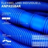Afbeelding van tillvex® Zwembadslang - Duitse kwaliteit | Flexibele zonneslang 6m / 38mm voor zwembaden