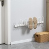 Afbeelding van HOMCOM Elektrische schoenendroger 60W voor 3 paar schoenen en handschoenen - Wit 76 x 13 x 17 cm