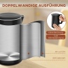 Afbeelding van HOMCOM RVS Waterkoker en Broodrooster Set 1,5L 2200W met Automatische Uitschakeling, Zwart