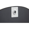 Afbeelding van WOOOD Philou Spiegel - Glas/Metaal - Zwart - 80x50 cm