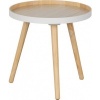 Afbeelding van WOOOD Sasha Bijzettafel - MDF - Natuurlijk - 41x41x40,5