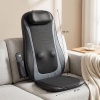 Afbeelding van HOMCOM Nek- en Rugmassager - Leer, Stof - 105L x 45B x 10H cm - Zwart