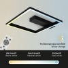 Afbeelding van BRILONER FRAME - Plafondlamp met afstandsbediening en RGB-kleurwisseling - 57 x 48 x 8,5 cm