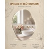 Afbeelding van SONGMICS Asymmetrische Wandspiegel Bloembladvorm 60x45cm Frameloos voor Entree en Badkamer
